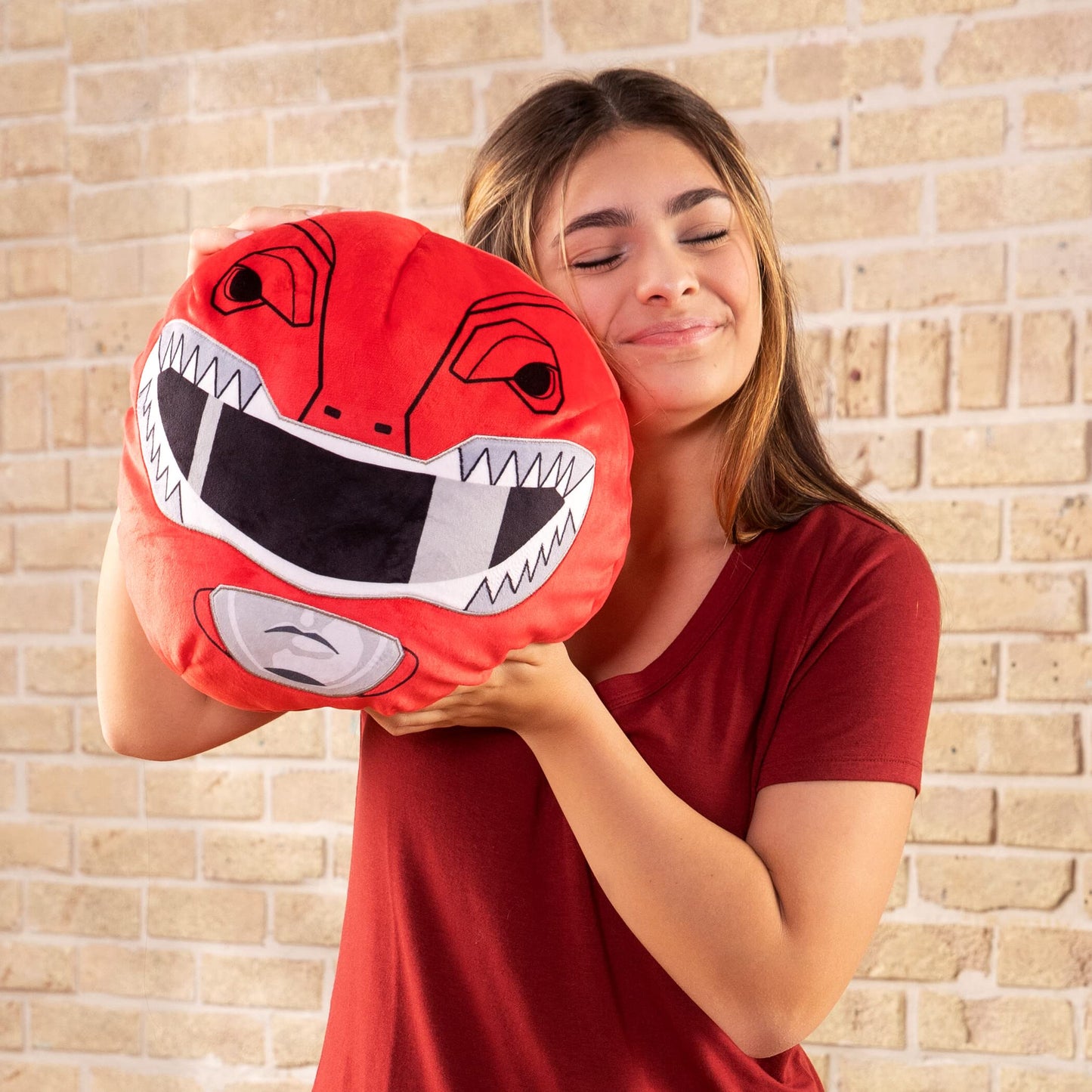 Club Mocchi Mocchi Red Ranger Plush – 15-Inch Officially Licensed Power Rangers Squishy Plush
