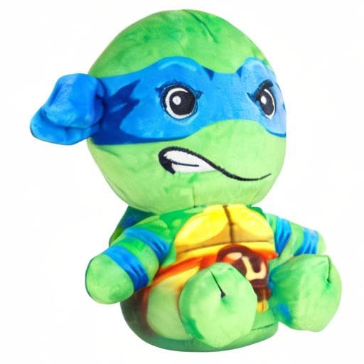 Club Mocchi Mocchi TMNT Leonardo Plush – Officially Licensed 6-Inch Ninja Turtle Plush Toy