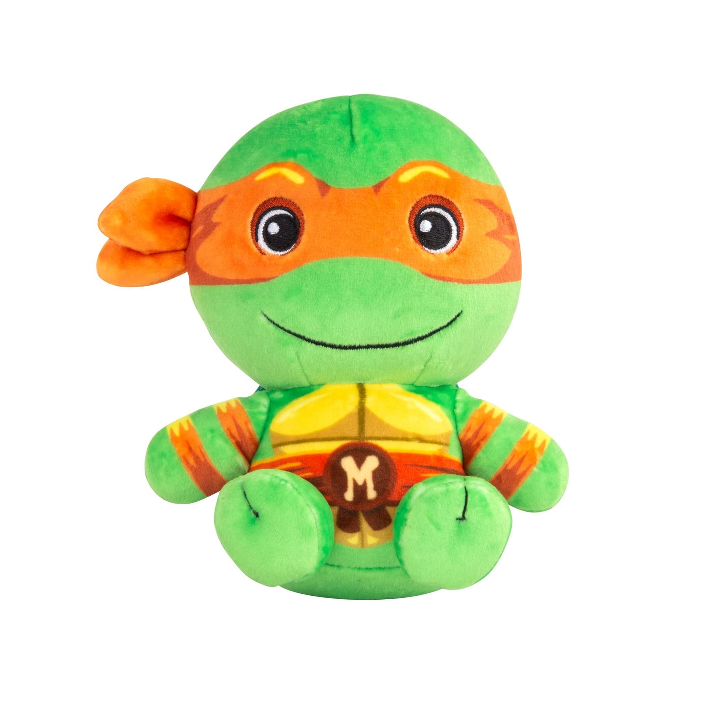 Club Mocchi Mocchi Michelangelo TMNT Plush – 6-Inch Officially Licensed Ninja Turtles Plushie