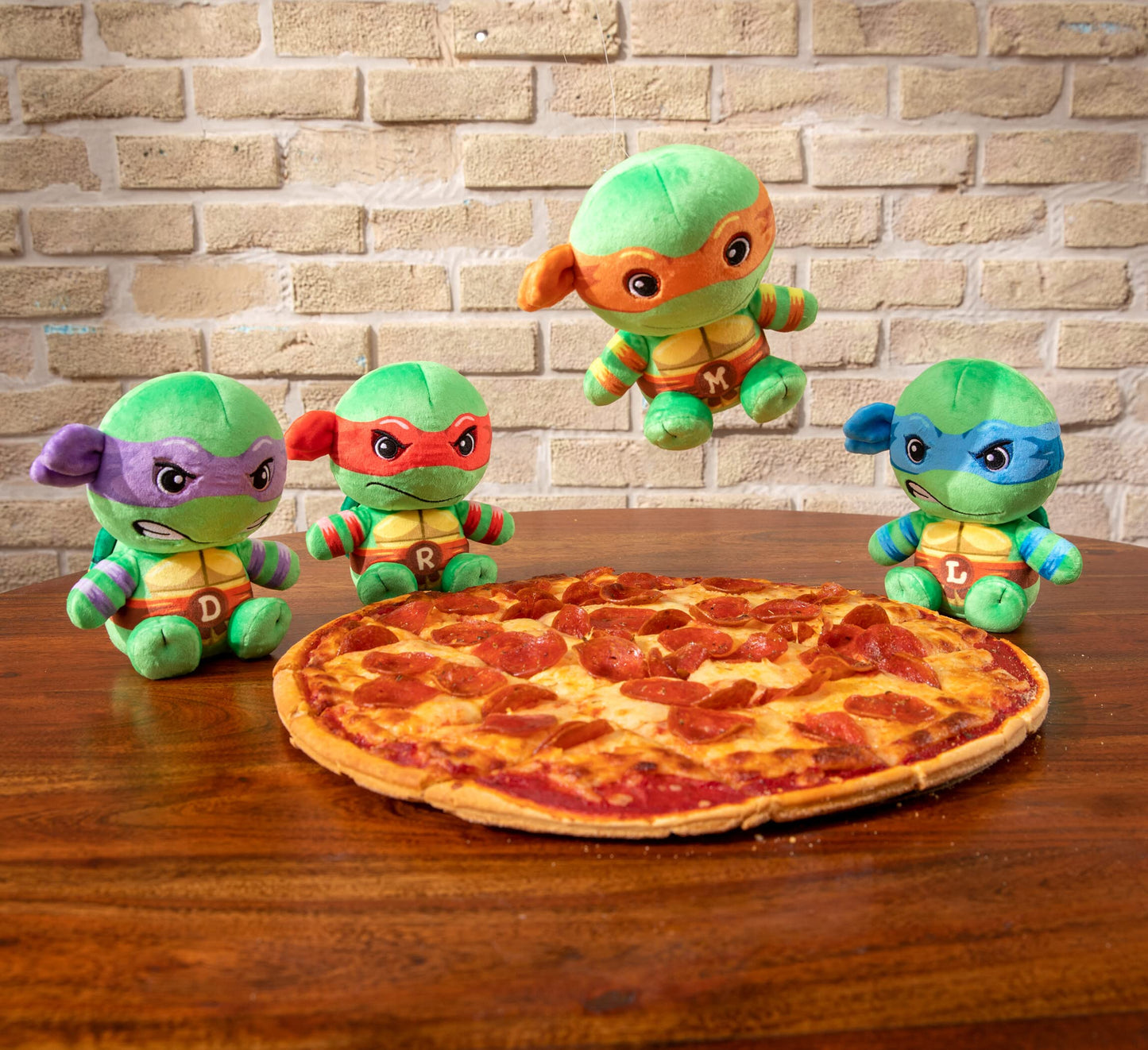 Club Mocchi Mocchi TMNT Raphael Plush — 6-Inch Soft, Officially Licensed Ninja Turtle Collectible