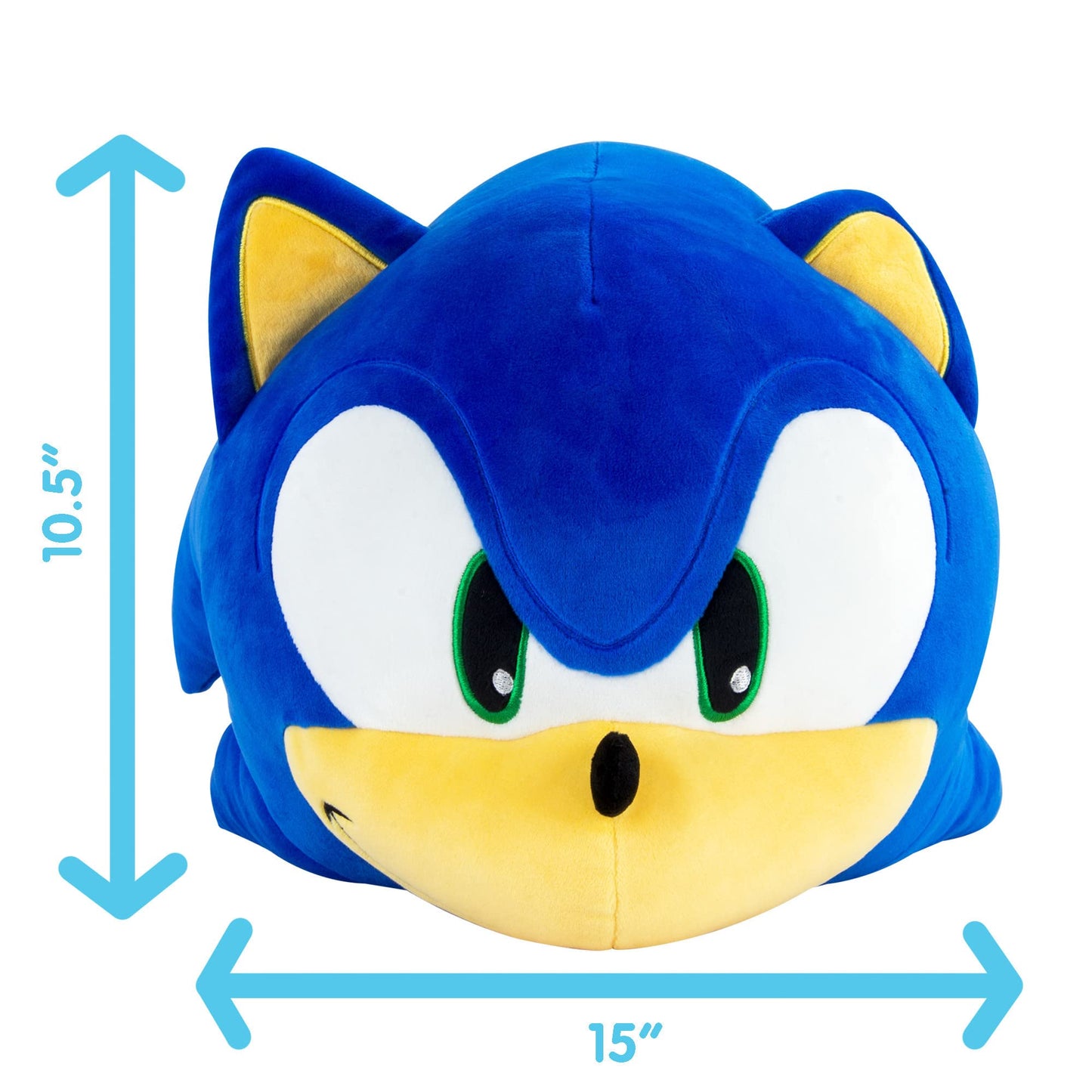 Club Mocchi Mocchi Sonic the Hedgehog Plush - 15-Inch Officially Licensed Squishy Collectible