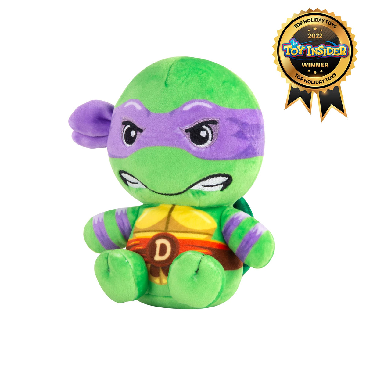 Club Mocchi Mocchi TMNT Donatello Plush – 6 inch Officially Licensed Ninja Turtle Collectible