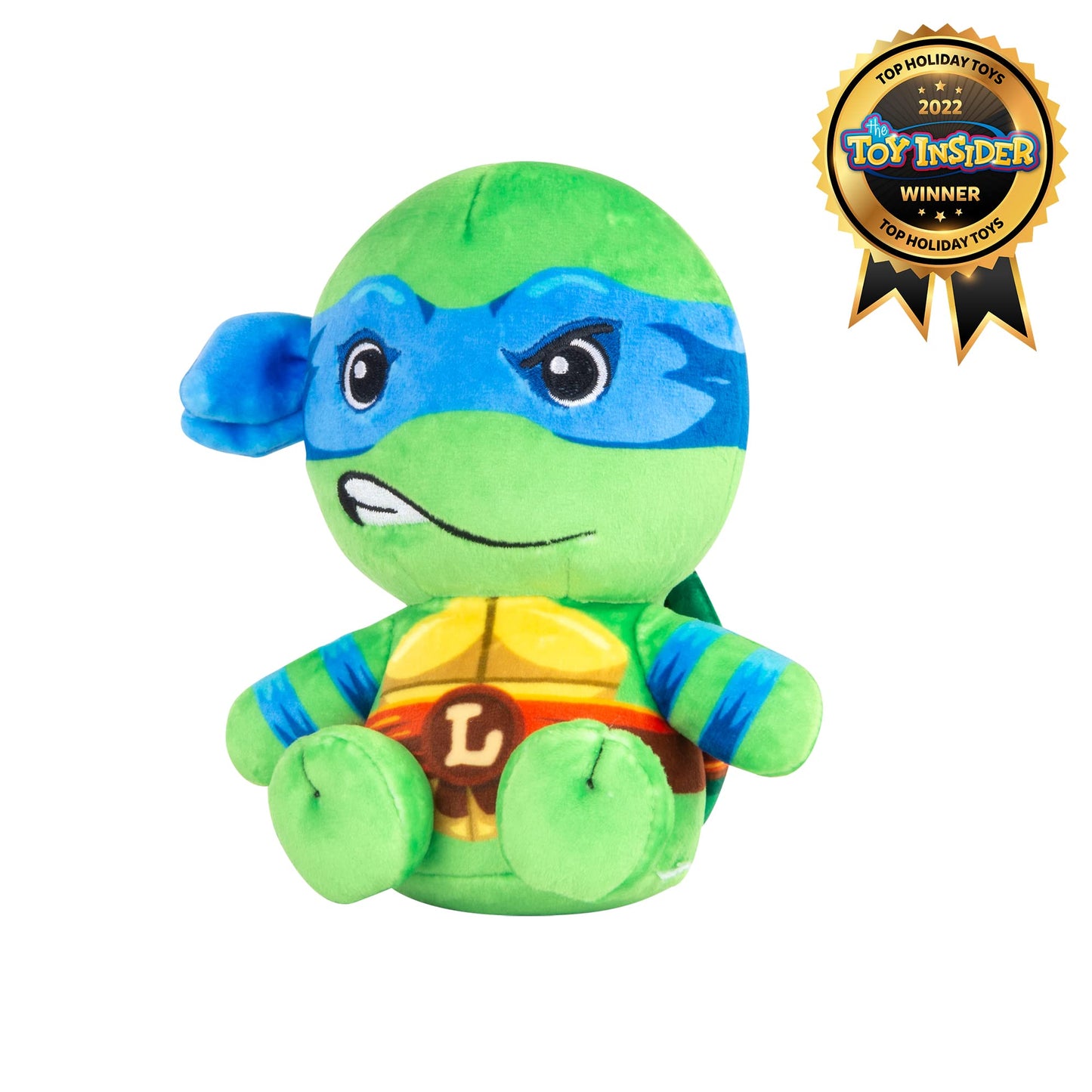 Club Mocchi Mocchi TMNT Leonardo Plush – Officially Licensed 6-Inch Ninja Turtle Plush Toy