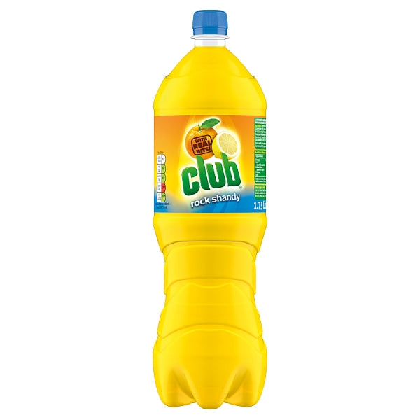 12 x Club Rock Shandy 1.25 Litres