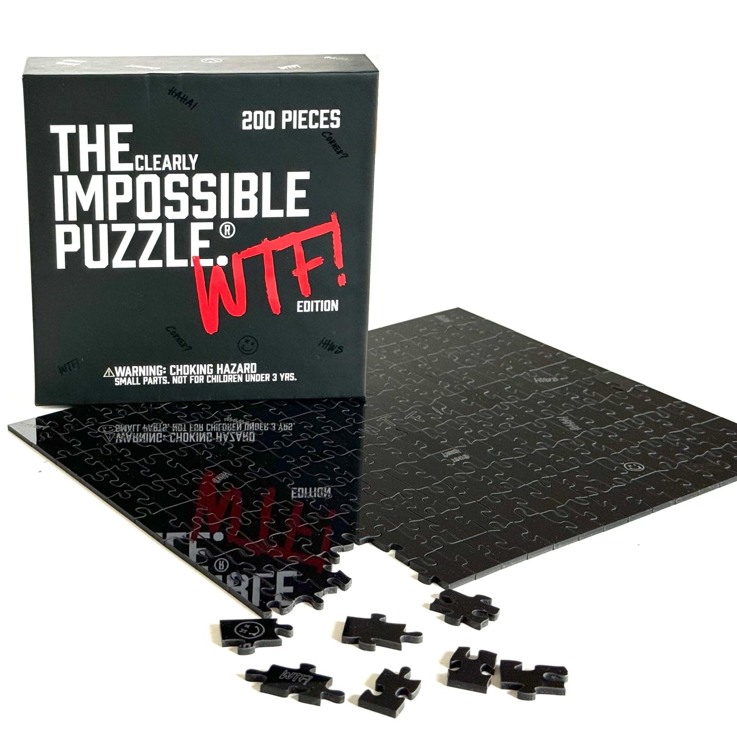 CM Originals The Clearly Impossible Puzzle – Ultra-Hard Jigsaw for Adults (1000/500/200/100 Pieces)