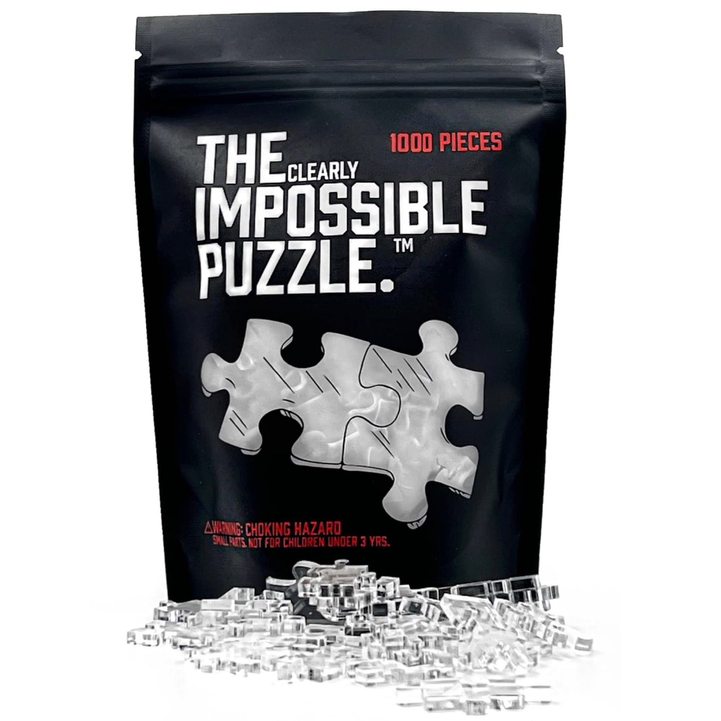 CM Originals The Clearly Impossible Puzzle — 1000/500/200/100 Pieces for Adults