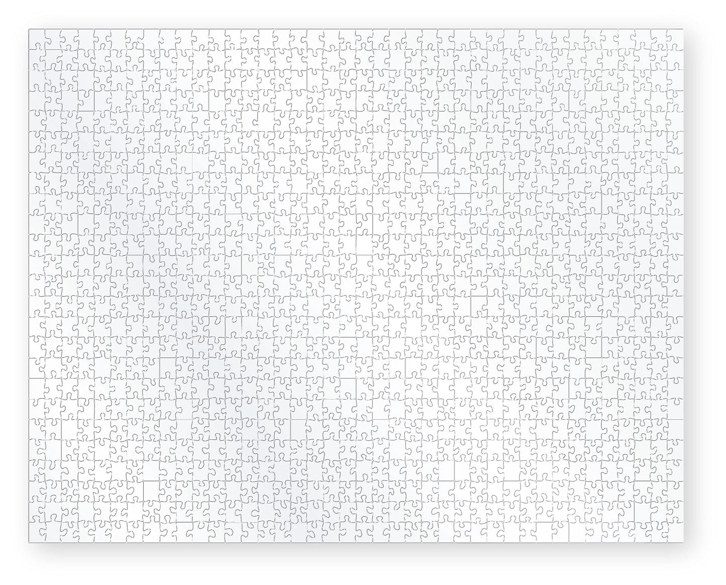 CM Originals The Clearly Impossible Puzzle — 1000/500/200/100 Pieces for Adults