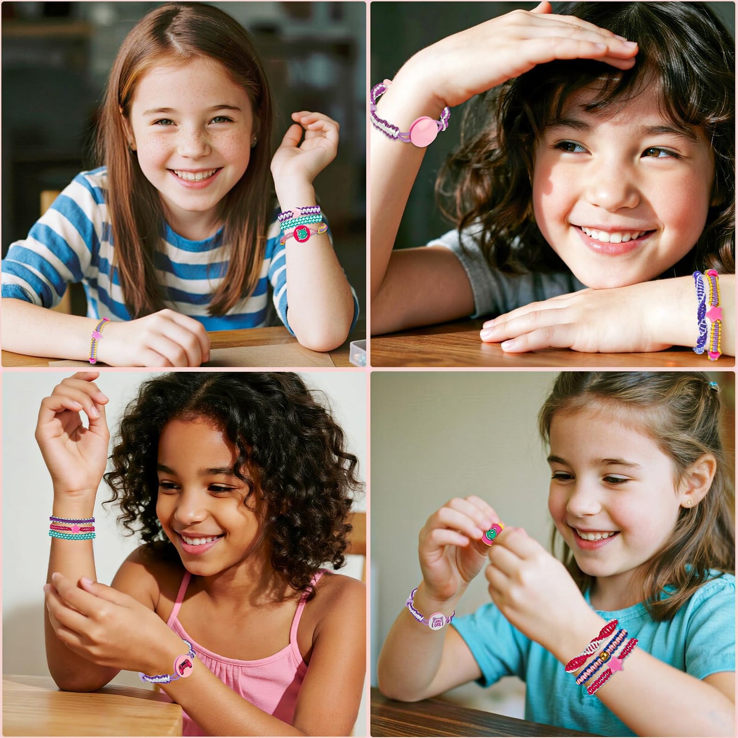 Cmiolacuna Friendship Bracelet Making Kit for Girls – 3-Layer Storage & Complete Craft Set