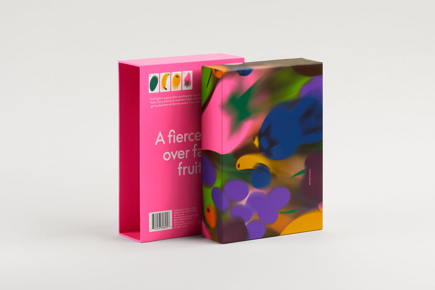 CMYK Fruit Fight Card Game – Magenta Edition (Deluxe) | Beautiful Modern Card Games
