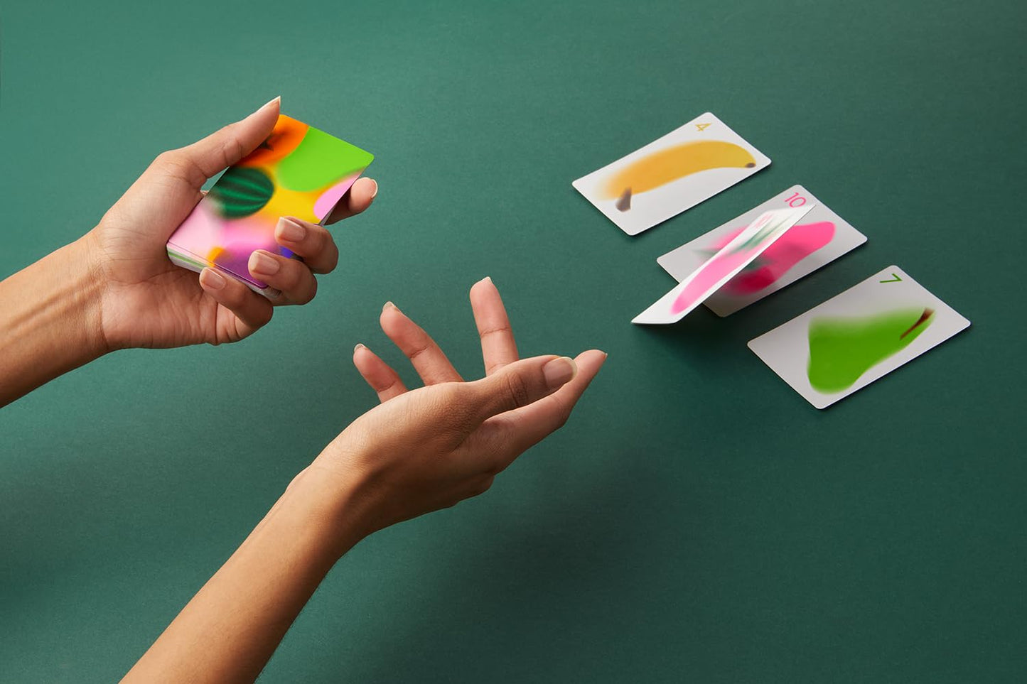 CMYK Fruit Fight Card Game – Magenta Edition (Deluxe) | Beautiful Modern Card Games