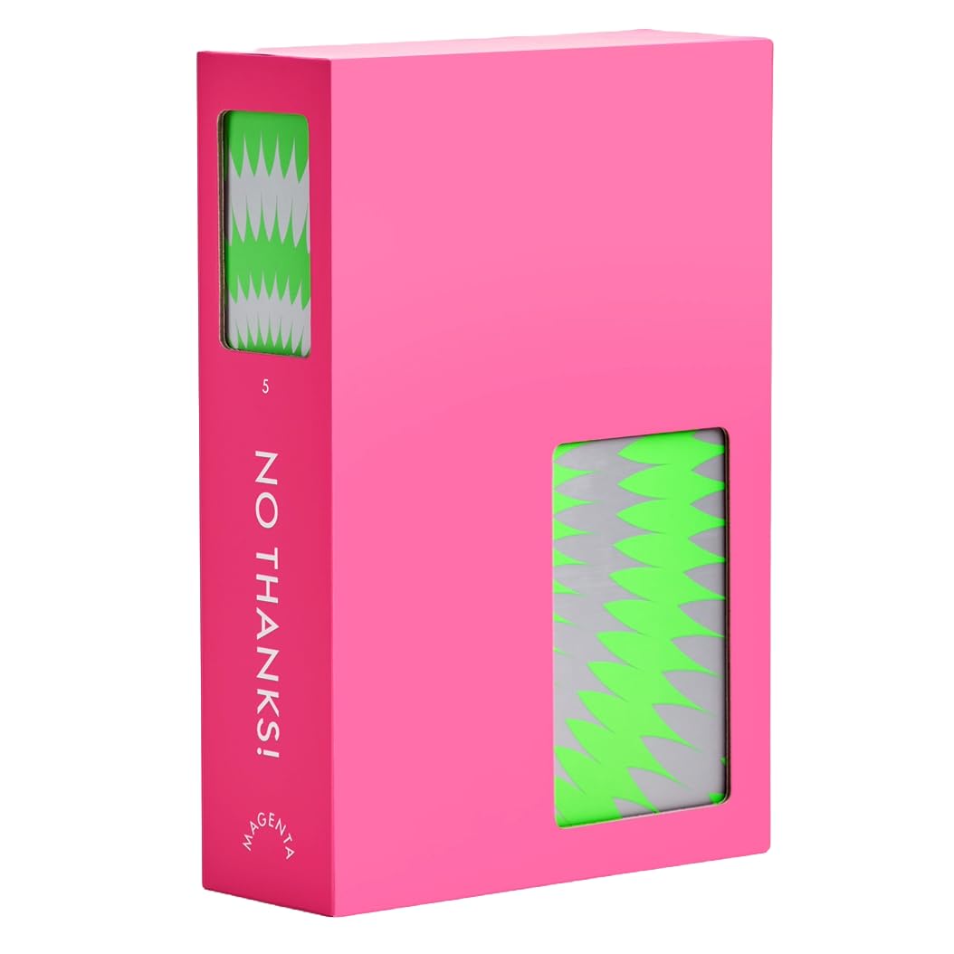 CMYK No Thanks! Card Game – Magenta Edition | Deluxe Modern Card Game