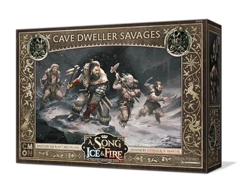 CMON A Song of Ice and Fire: Cave Dweller Savages Unit Box | Enhance Your Free Folk Army