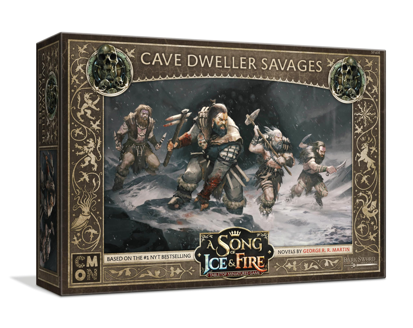CMON A Song of Ice and Fire: Cave Dweller Savages Unit Box | Enhance Your Free Folk Army