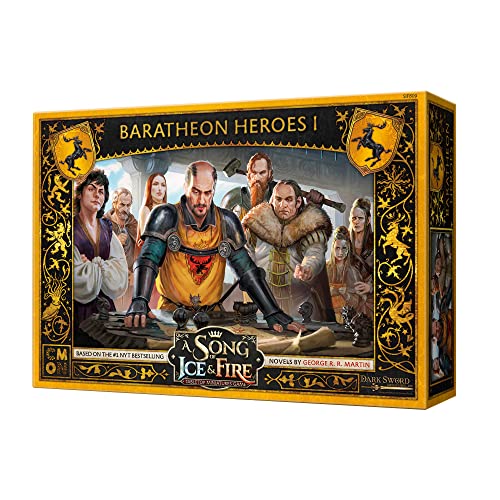 CMON Baratheon Heroes Box Set - Leaders of the Stormlands - A Song of Ice and Fire Miniatures