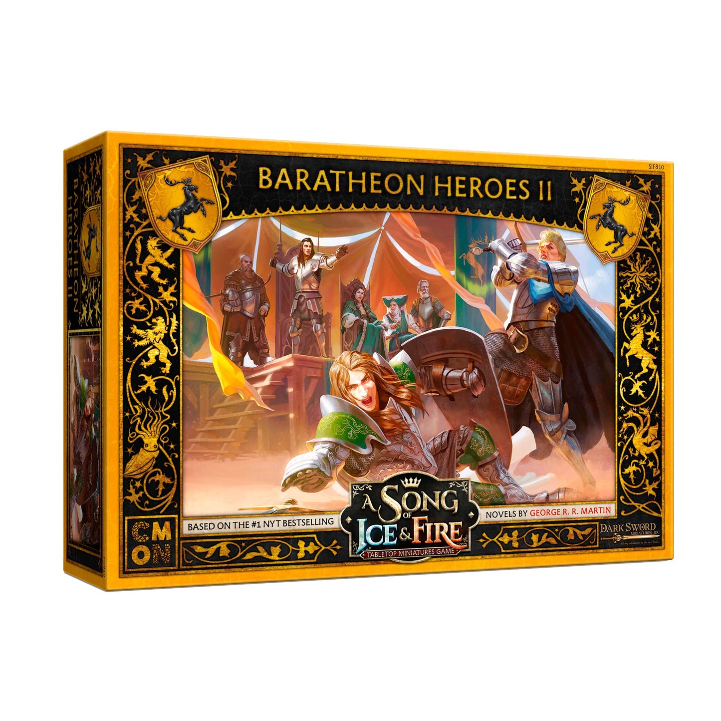 CMON Baratheon Heroes II Box Set | Leaders of the Stormlands
