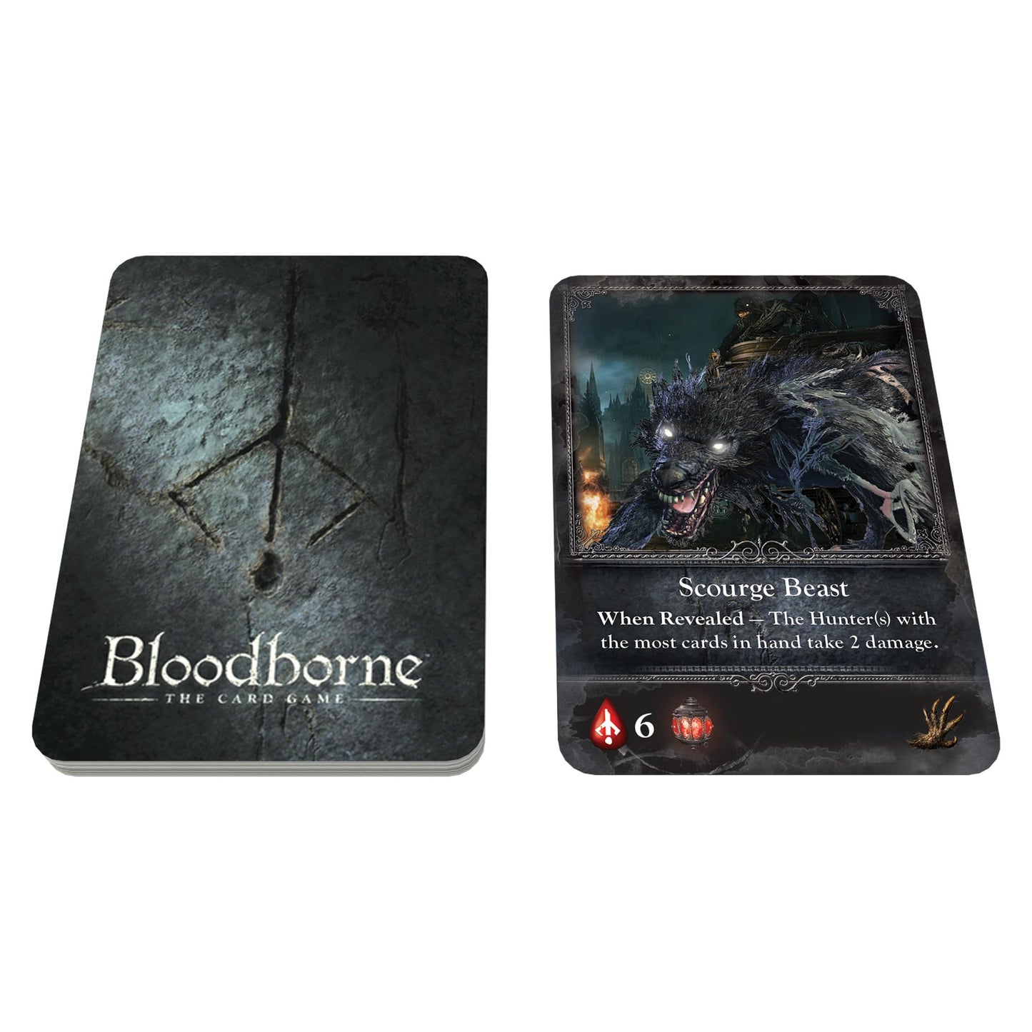 CMON Bloodborne: The Card Game – Cooperative Horror Strategy for 3-5 Players | 30–60 Minutes