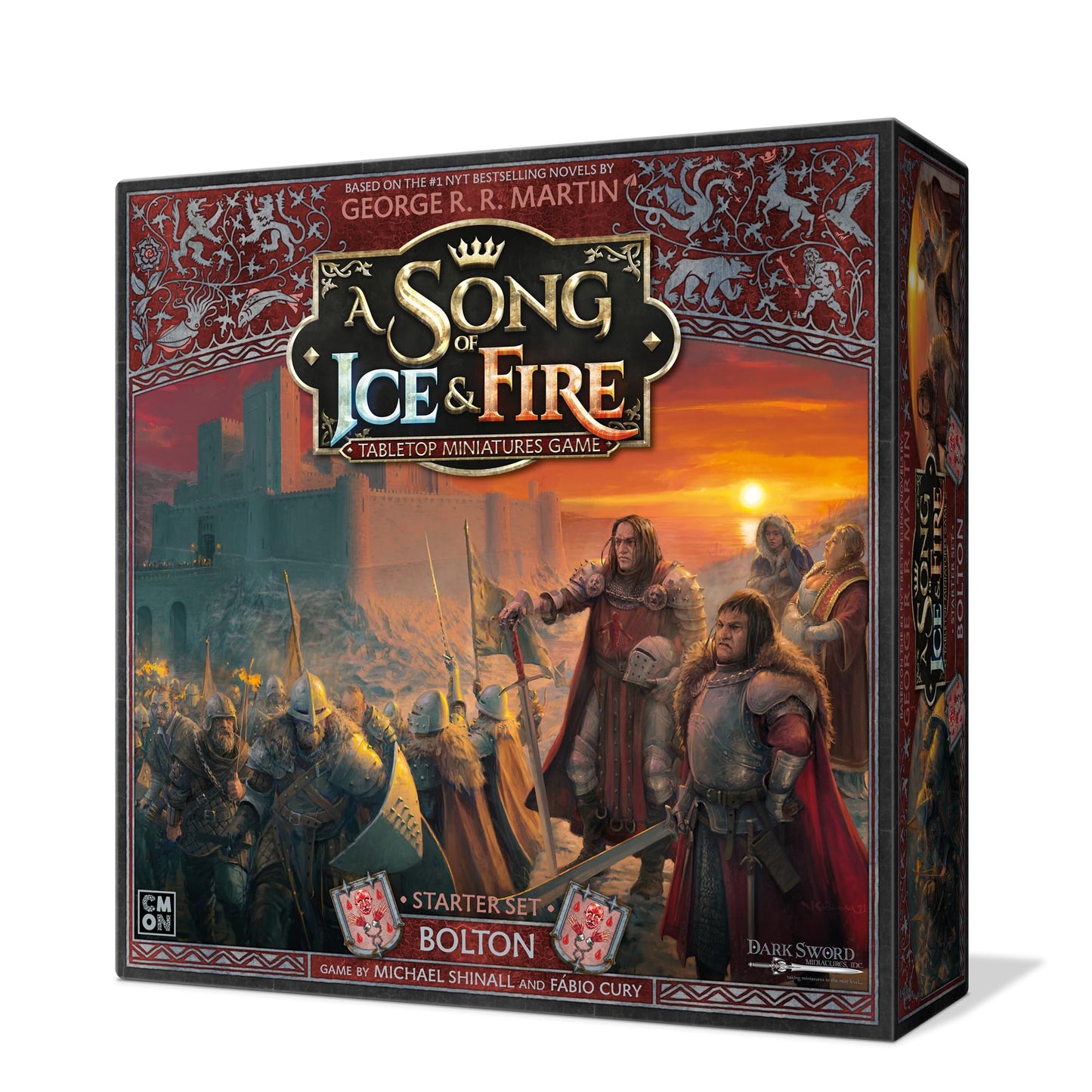 CMON A Song of Ice & Fire Bolton Starter Set – Strategy Game for 2+ Players
