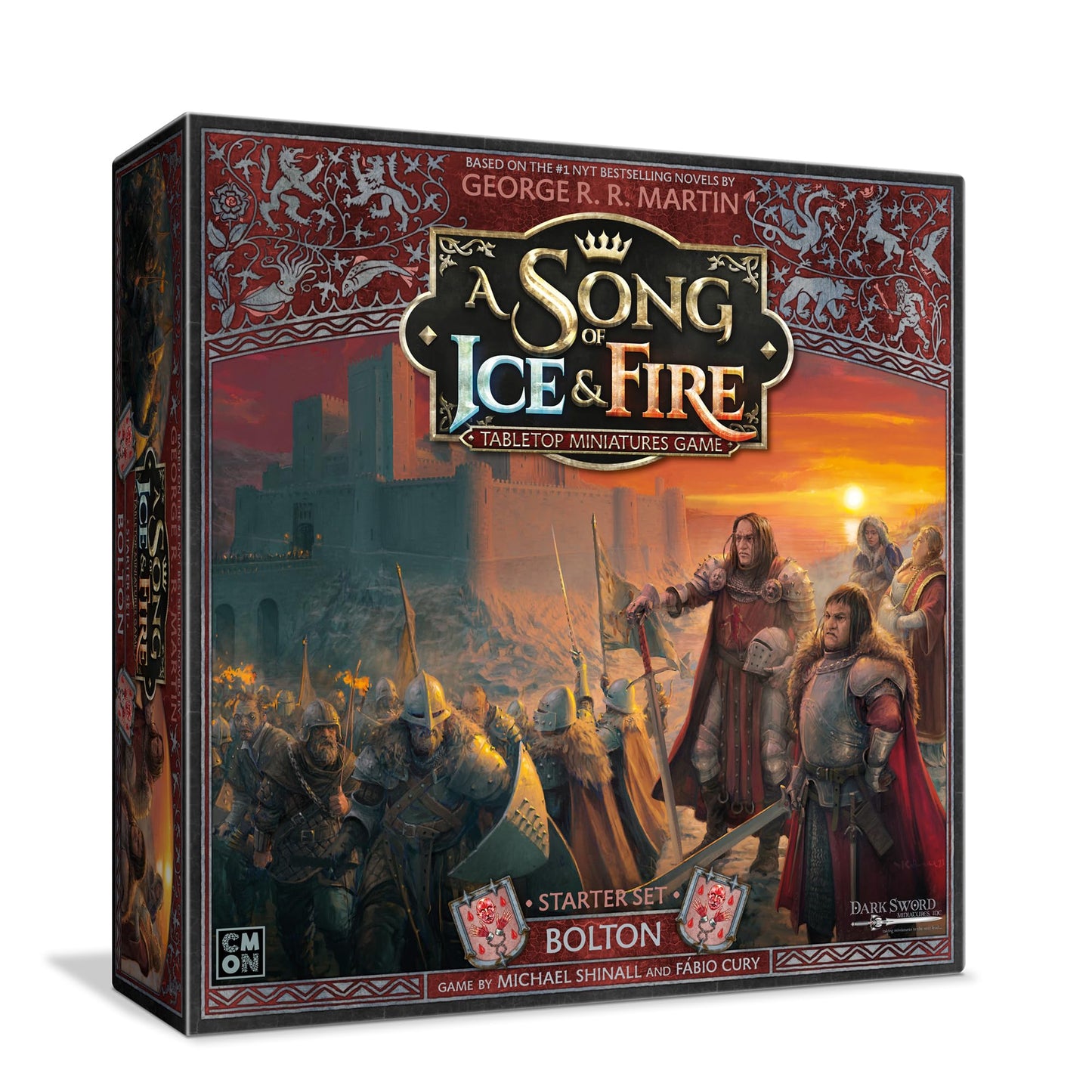 CMON A Song of Ice & Fire Bolton Starter Set – Strategy Game for 2+ Players