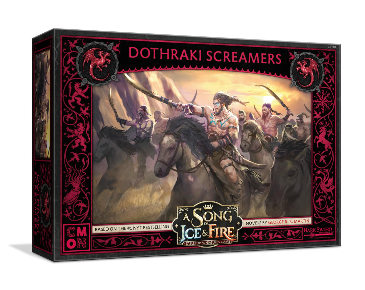 CMON A Song of Ice and Fire Dothraki Screamers Unit Box | Savage Raiders of The Great Grass Sea