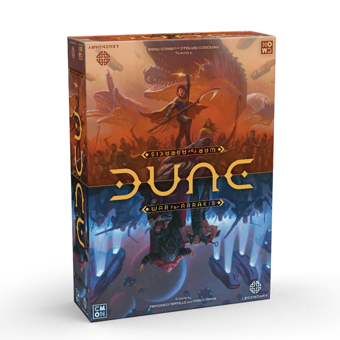 CMON Dune: War for Arrakis Board Game CORE Box – Asymmetric Strategy for 1–4 Players | 120 Minute Playtime