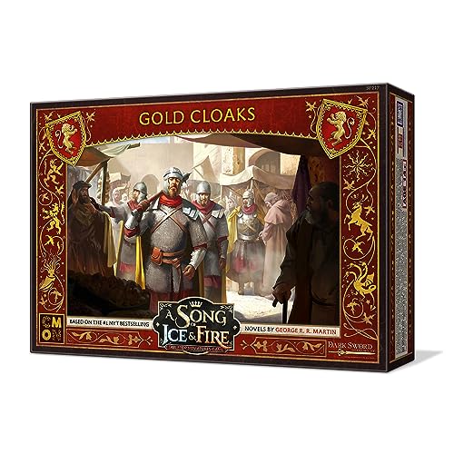 A Song of Ice and Fire Gold Cloaks Unit Box by CMON – Strengthen Your Forces