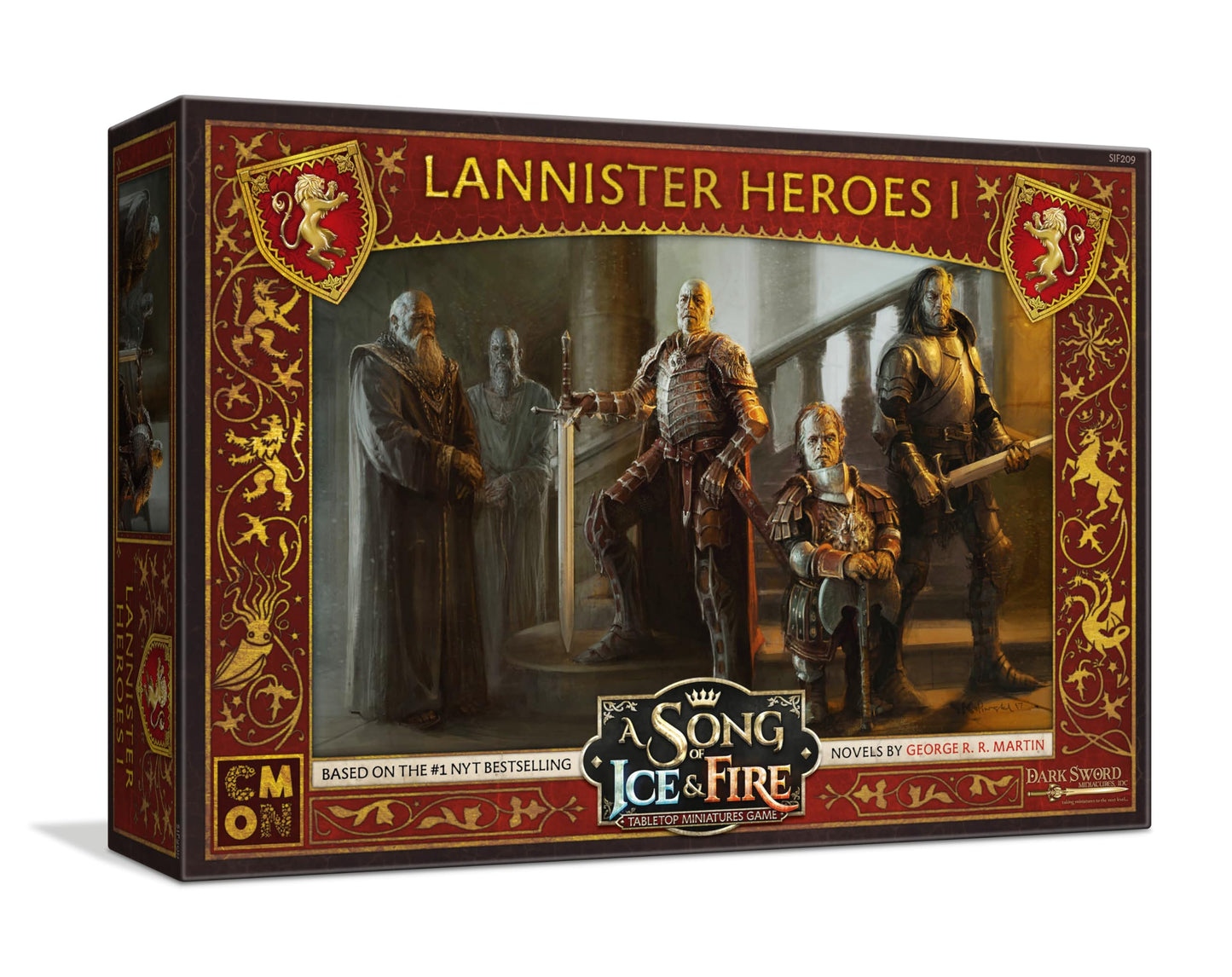 CMON A Song of Ice and Fire Lannister Heroes Set I – Command Iconic Leaders
