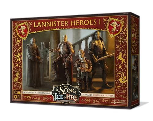 CMON A Song of Ice and Fire Lannister Heroes Set I – Command Iconic Leaders