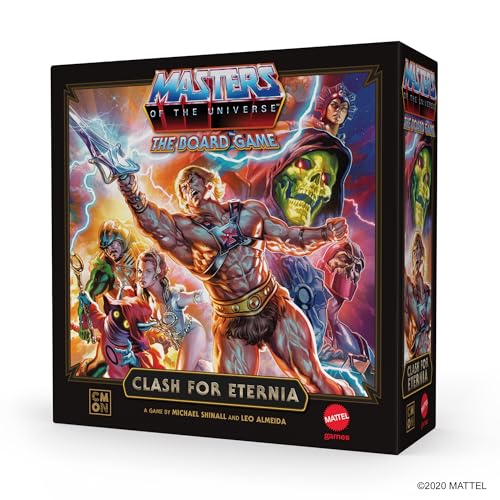 CMON Masters of the Universe: Clash for Eternia – Epic Miniatures Strategy Board Game