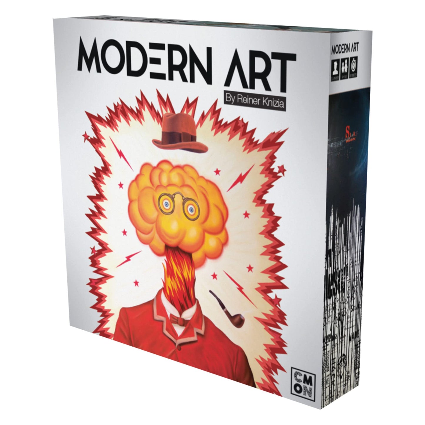 CMON Modern Art: Abstract Board Game for Auction Bids and Museum Strategy