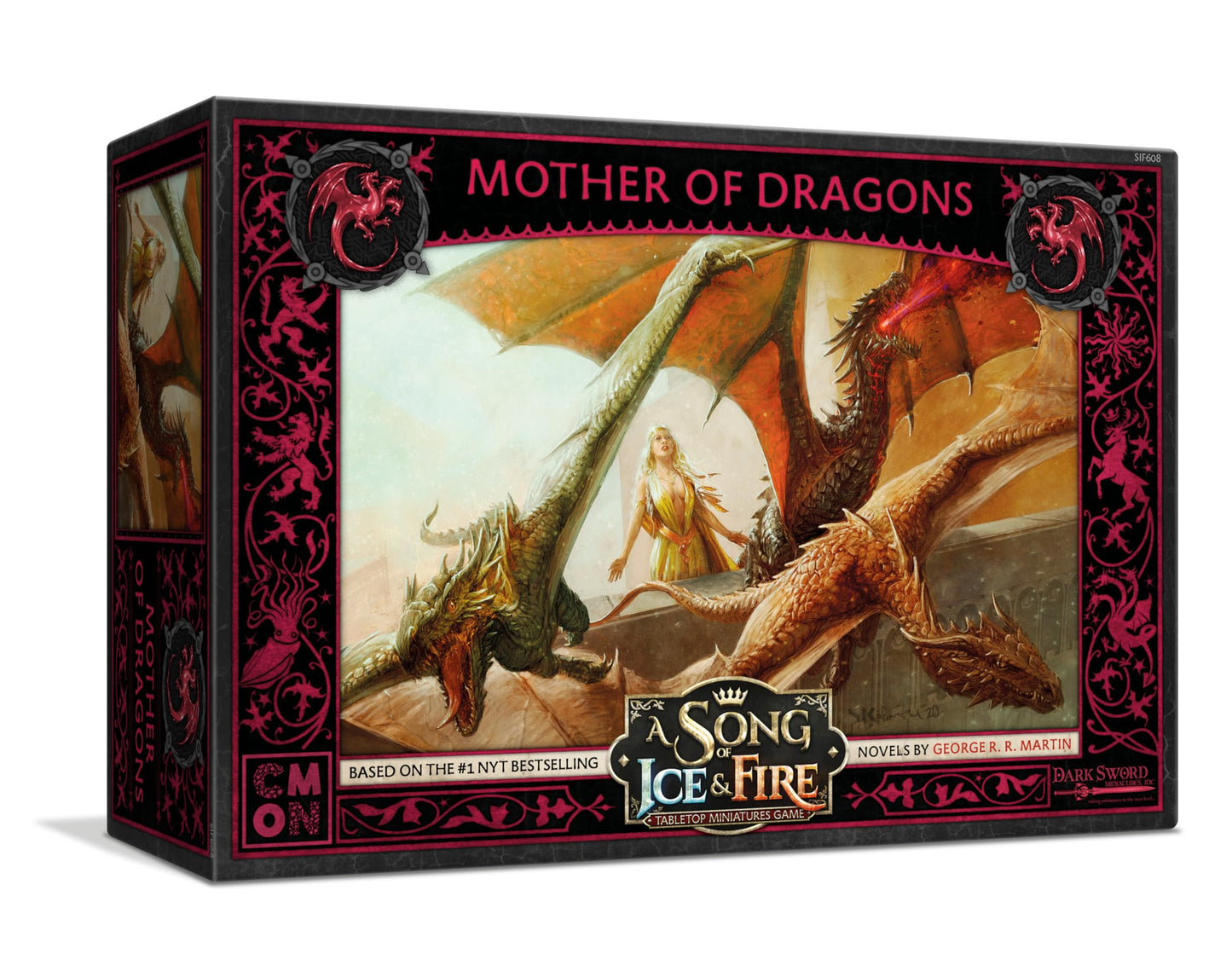 CMON A Song of Ice and Fire: Mother of Dragons Box Set – Rule the Skies with Daenerys, 2+ Players