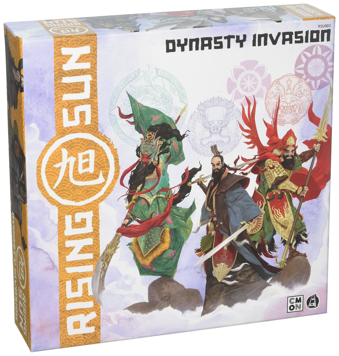 CMON Rising Sun: Dynasty Invasion Expansion for up to 6 Players – New Clans, Gods, and Seasons