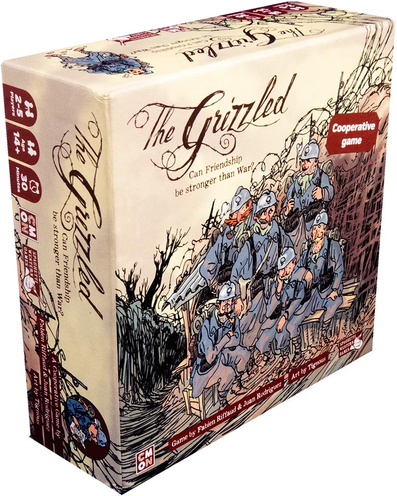 The Grizzled by CMON — Cooperative Card Game for 2–5 Players, 10+