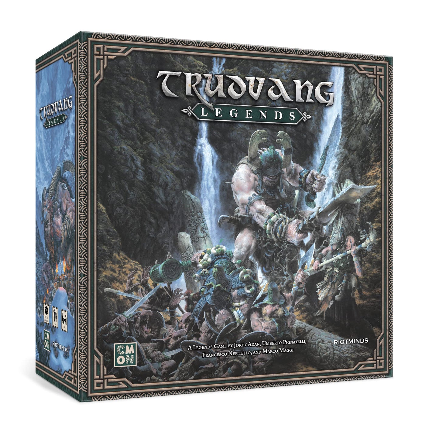Trudvang Legends Board Game by CMON | Cooperative Fantasy Adventure for 1-4 Players