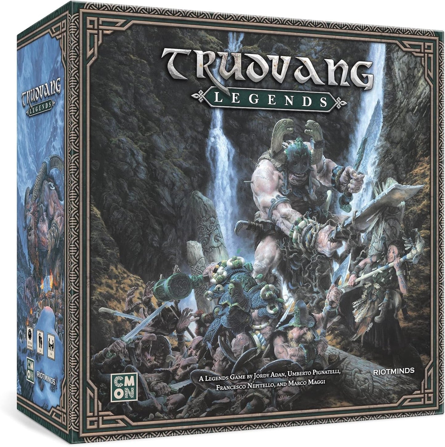 Trudvang Legends Board Game by CMON | Cooperative Fantasy Adventure for 1-4 Players