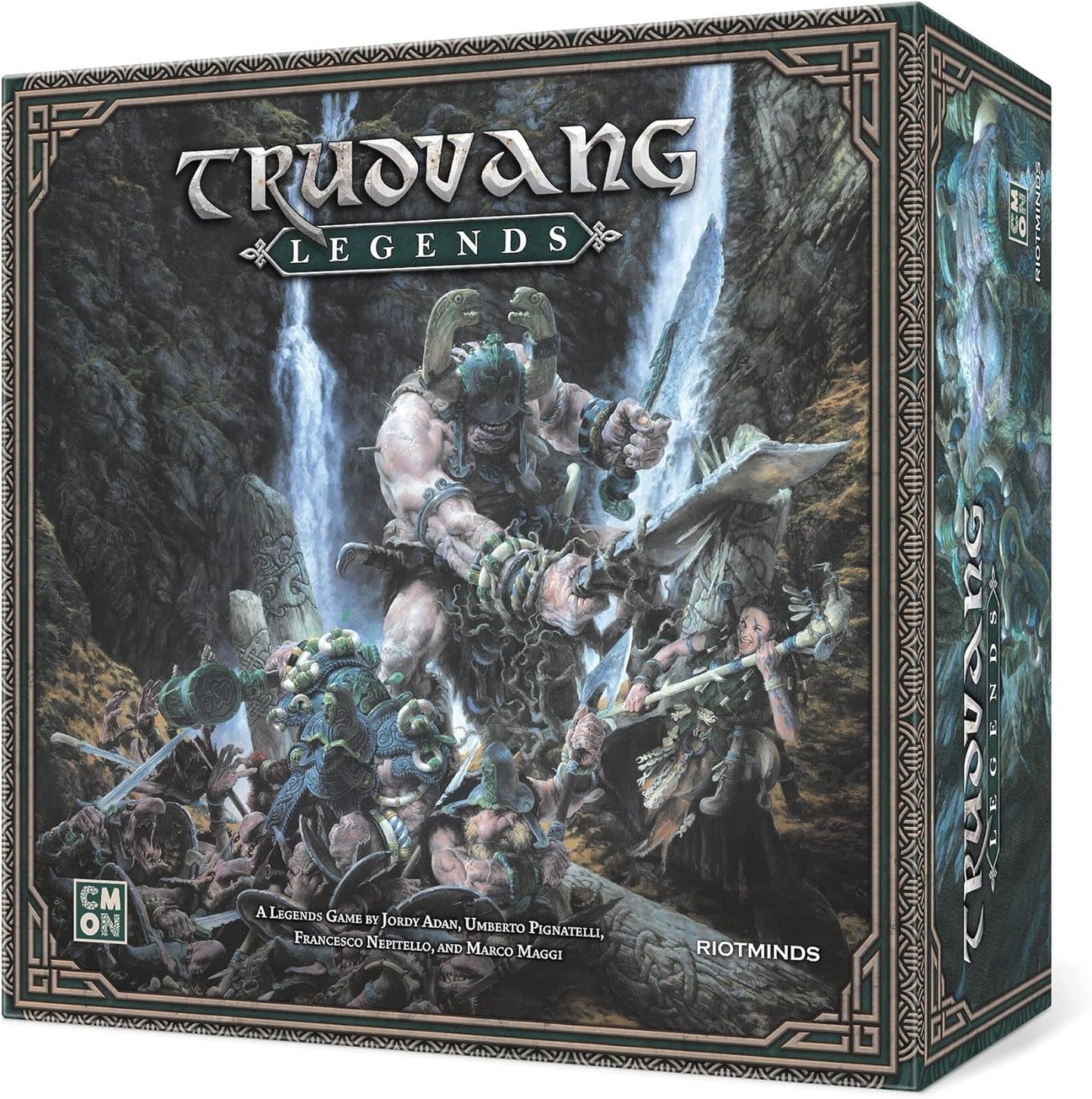 Trudvang Legends Board Game by CMON | Cooperative Fantasy Adventure for 1-4 Players