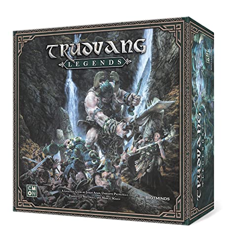 Trudvang Legends Board Game by CMON | Cooperative Fantasy Adventure for 1-4 Players