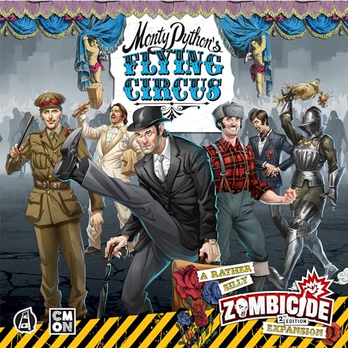 CMON Zombicide Monty Python’s Flying Circus Character Pack — Cooperative Board Game Add-On