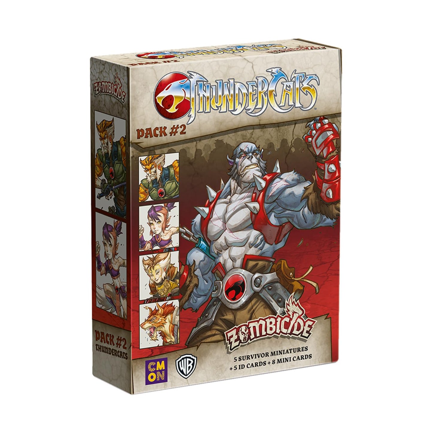 CMON Zombicide ThunderCats Character Pack #2 – Expand Your Black Plague Adventures