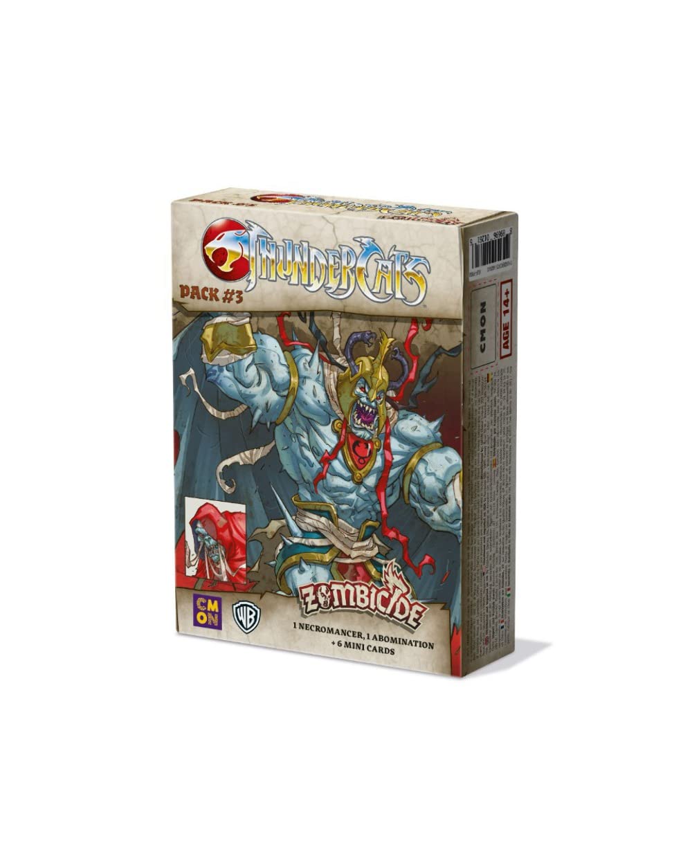 CMON Zombicide Thundercats Mumm-Ra Character Pack #3 – Face The Ultimate Evil (1-6 Players, 60 Min)