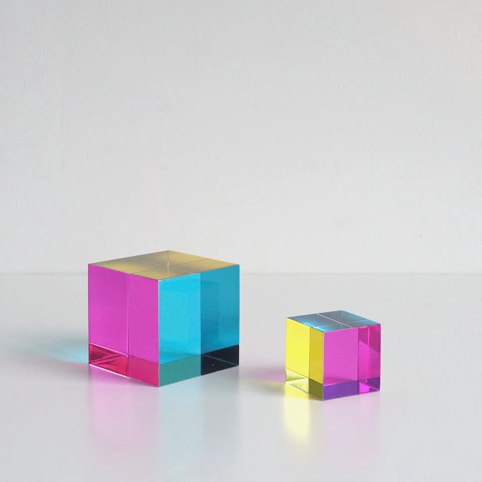 CMY Cubes Original 50mm - Subtractive Color Cube for STEAM Learning