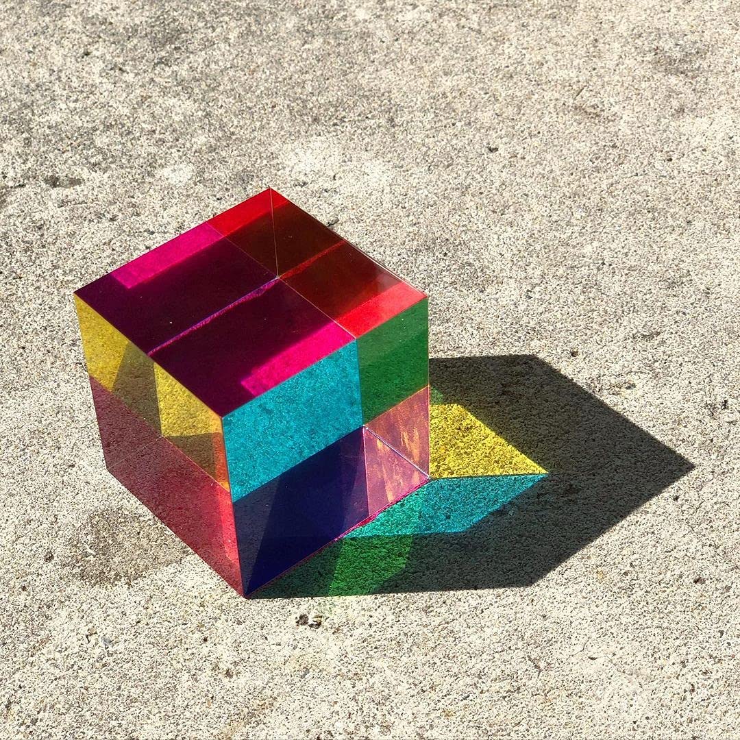 CMY Cubes Original 50mm - Subtractive Color Cube for STEAM Learning
