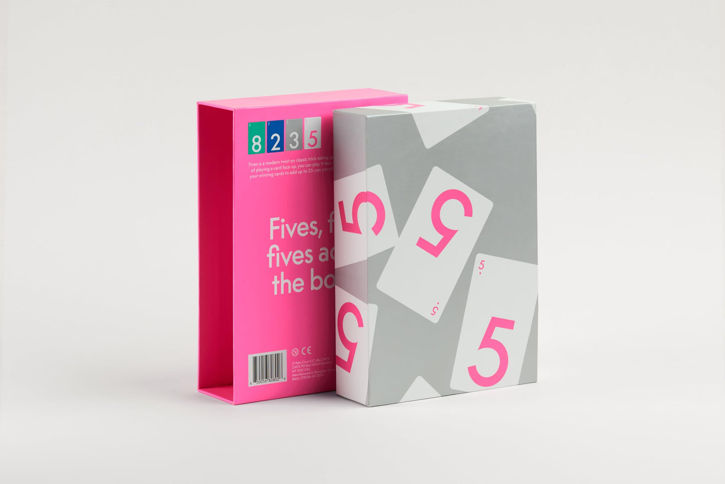 CMYK Fives Card Game – Magenta Edition (Deluxe)