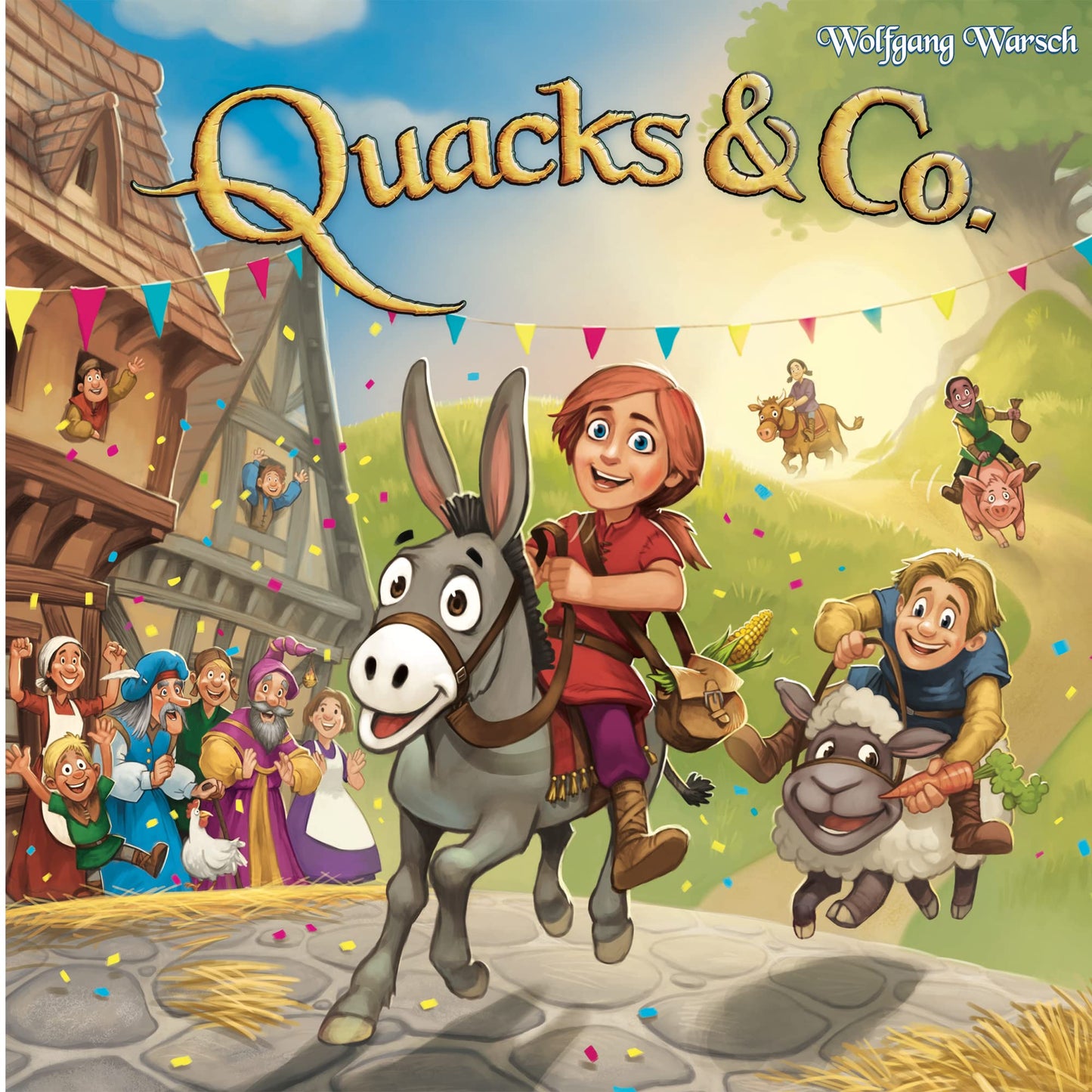 CMYK Quacks and Co. – Kid-Friendly Push Your Luck Game (2-4 Players, 5+)