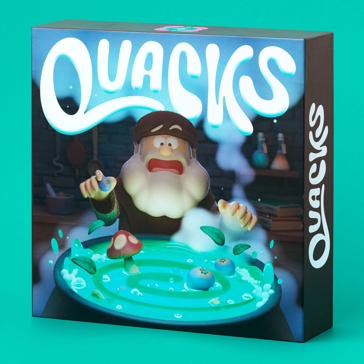 Quacks Board Game by CMYK — Redesigned Classic of Exploding Potions (Formerly Quedlinburg) for 2–4 Players