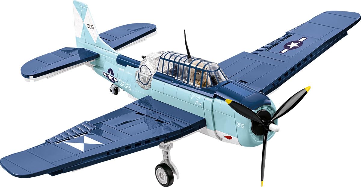 COBI Historical Collection WWII Grumman TBF Avenger Aircraft | 1:48 Scale, 392 Pieces