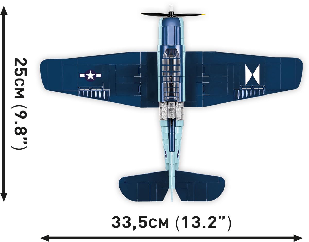 COBI Historical Collection WWII Grumman TBF Avenger Aircraft | 1:48 Scale, 392 Pieces
