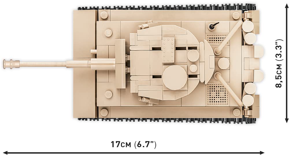 COBI Historical Collection Panzer VI Tiger 131 Tank – 1:48 Scale Model