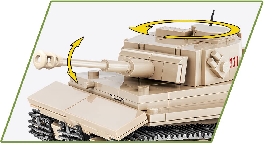 COBI Historical Collection Panzer VI Tiger 131 Tank – 1:48 Scale Model