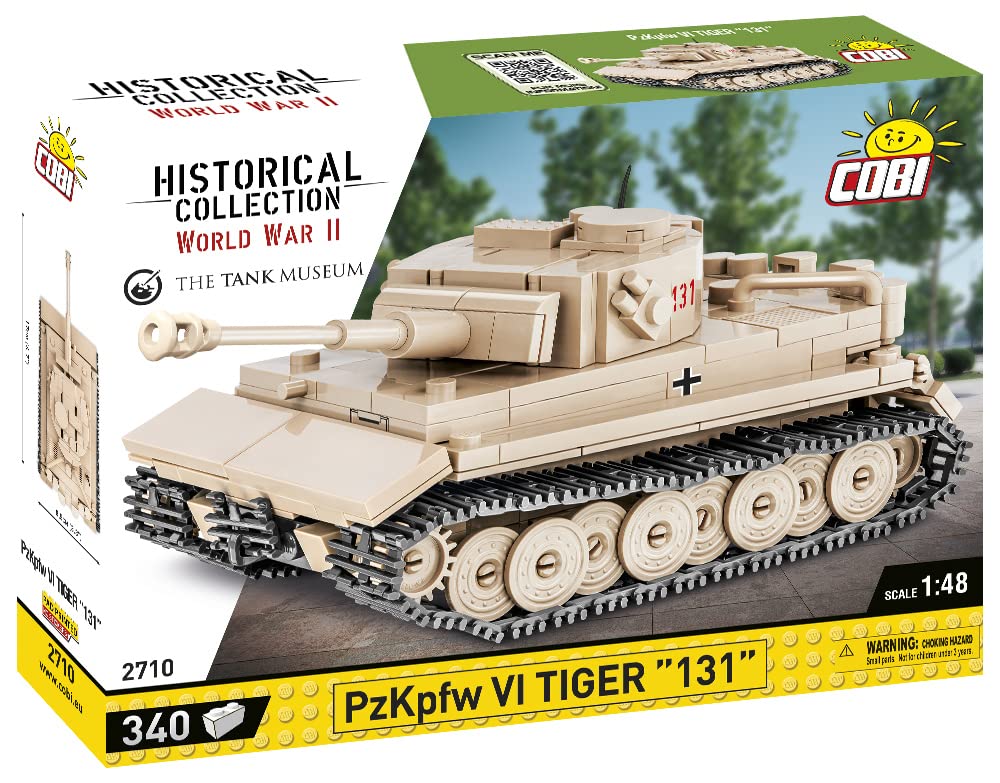 COBI Historical Collection Panzer VI Tiger 131 Tank – 1:48 Scale Model