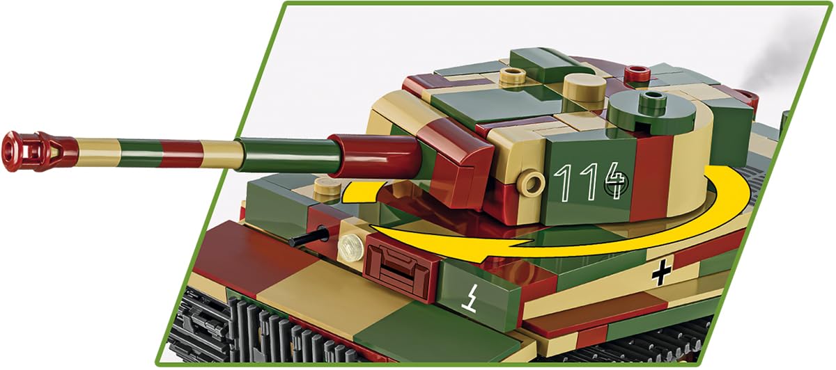 COBI Tiger Ausf. E 2-in-1 1:48 | Musee des Blindes Collection